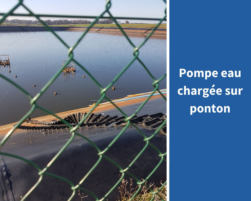 Motopompe pour intervention d'épuisement à eaux chargées